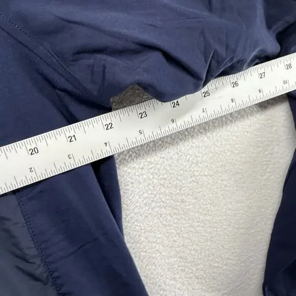 Ole Miss Jacket Men's Large Tall Blue Full Zip Performance Tech Rebels NEW - Picture 4 of 8